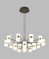 6-head LED Nordic style horizontal installation Item Picture